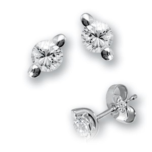 2 Krappen in Weissgold 585 mit zus. 0,4 ct. Brillant tw, vs von 123gold - E-2TPIG-W5-3QAIVZ 2 Krappen in Weissgold 585 mit zus. 0,4 ct. Brillant tw, vs von 123gold - E-2TPIG-W5-3QAIVZ
