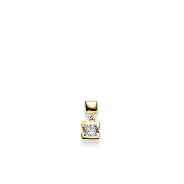 Anhänger in Gelbgold 585 mit 0,3 ct. Prinzess-Diamant tw, vs von acredo - A-X46UG-G5-1JUFTWZ Anhänger in Gelbgold 585 mit 0,3 ct. Prinzess-Diamant tw, vs von acredo - A-X46UG-G5-1JUFTWZ