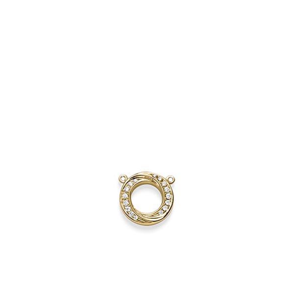 Anhänger in Gelbgold 585 mit zus. 0,112 ct. tw, si von acredo - A-ZNA1Y-G5-1QP20CZ Anhänger in Gelbgold 585 mit zus. 0,112 ct. tw, si von acredo - A-ZNA1Y-G5-1QP20CZ