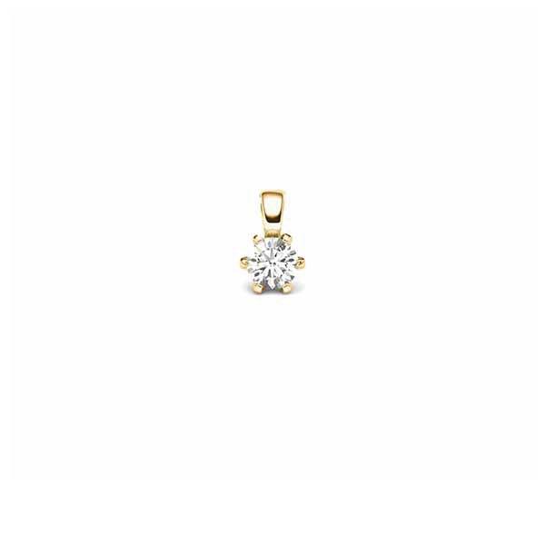 Anhänger in Gelbgold 585 mit zus. 0,15 ct. Brillant tw, si von acredo - A-11L0UH-G5-1Y272SZ Anhänger in Gelbgold 585 mit zus. 0,15 ct. Brillant tw, si von acredo - A-11L0UH-G5-1Y272SZ