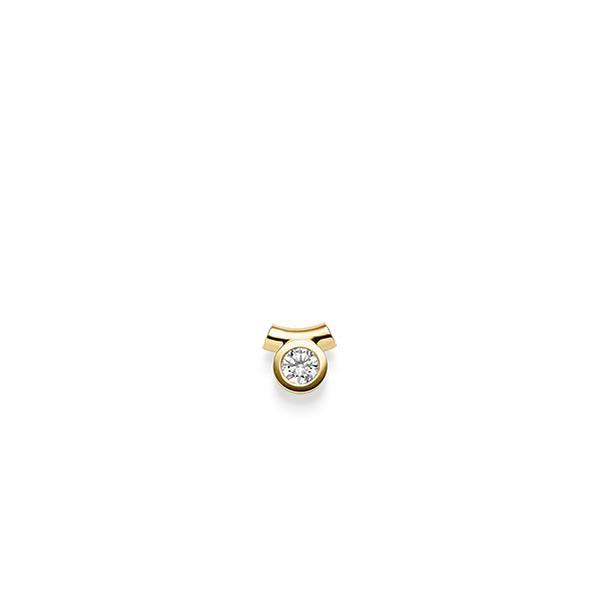 Anhänger in Gelbgold 585 mit zus. 0,25 ct. Brillant tw, si von acredo - A-WX026-G5-2LGIYZ Anhänger in Gelbgold 585 mit zus. 0,25 ct. Brillant tw, si von acredo - A-WX026-G5-2LGIYZ