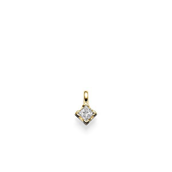 Anhänger in Gelbgold 585 mit zus. 0,25 ct. Prinzess-Diamant tw, si von acredo - A-X2TYG-G5-1JSUPBZ Anhänger in Gelbgold 585 mit zus. 0,25 ct. Prinzess-Diamant tw, si von acredo - A-X2TYG-G5-1JSUPBZ
