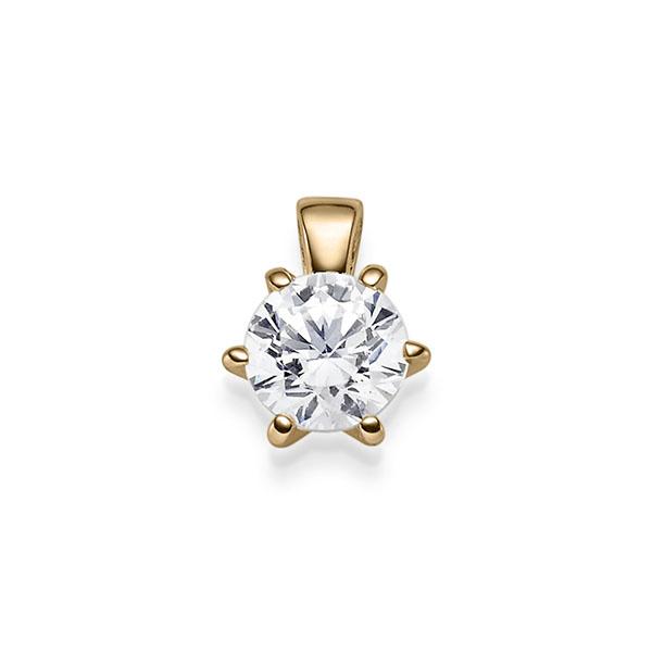 Anhänger in Roségold 585 mit 0,7 ct. Brillant tw, si von acredo - A-13LYXR-E5-1TCM75Z Anhänger in Roségold 585 mit 0,7 ct. Brillant tw, si von acredo - A-13LYXR-E5-1TCM75Z