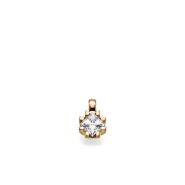 Anhänger in Roségold 585 mit 0,7 ct. Prinzess-Diamant tw, vs von acredo - A-X5BZ1-E5-1JUILLZ Anhänger in Roségold 585 mit 0,7 ct. Prinzess-Diamant tw, vs von acredo - A-X5BZ1-E5-1JUILLZ