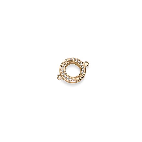Anhänger in Roségold 585 mit zus. 0,112 ct. tw, si von acredo - A-ZTYKV-E5-1QZWHYZ Anhänger in Roségold 585 mit zus. 0,112 ct. tw, si von acredo - A-ZTYKV-E5-1QZWHYZ