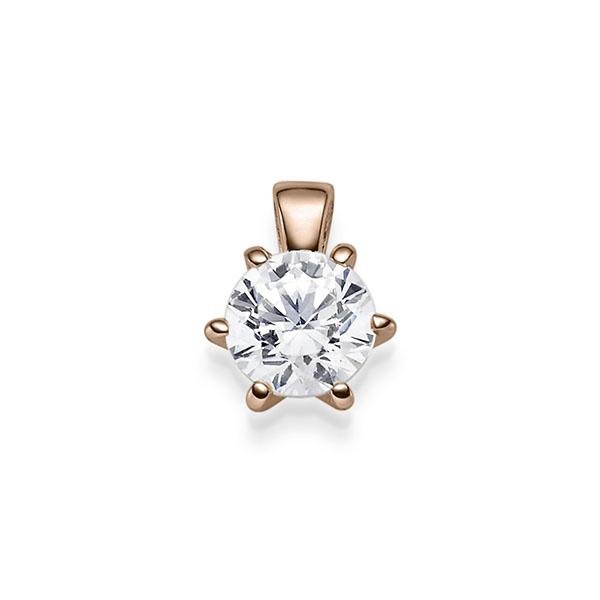 Anhänger in Rotgold 585 mit 0,7 ct. Brillant tw, si von acredo - A-13LYXQ-R5-1TCM75Z Anhänger in Rotgold 585 mit 0,7 ct. Brillant tw, si von acredo - A-13LYXQ-R5-1TCM75Z