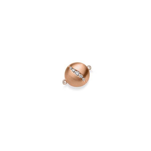 Anhänger in Rotgold 585 mit zus. 0,076 ct. tw, si von acredo - A-ZTYM1-R5-1QZWI0Z Anhänger in Rotgold 585 mit zus. 0,076 ct. tw, si von acredo - A-ZTYM1-R5-1QZWI0Z