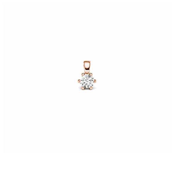 Anhänger in Rotgold 585 mit zus. 0,12 ct. Brillant tw, si von acredo - A-11L0U3-R5-1TU4SFZ Anhänger in Rotgold 585 mit zus. 0,12 ct. Brillant tw, si von acredo - A-11L0U3-R5-1TU4SFZ