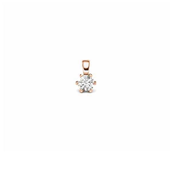 Anhänger in Rotgold 585 mit zus. 0,15 ct. Brillant tw, si von acredo - A-11L0UU-R5-1Y272SZ Anhänger in Rotgold 585 mit zus. 0,15 ct. Brillant tw, si von acredo - A-11L0UU-R5-1Y272SZ