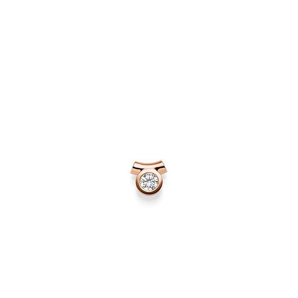 Anhänger in Rotgold 585 mit zus. 0,25 ct. Brillant tw, si von acredo - A-WX04R-R5-2LGIYZ Anhänger in Rotgold 585 mit zus. 0,25 ct. Brillant tw, si von acredo - A-WX04R-R5-2LGIYZ