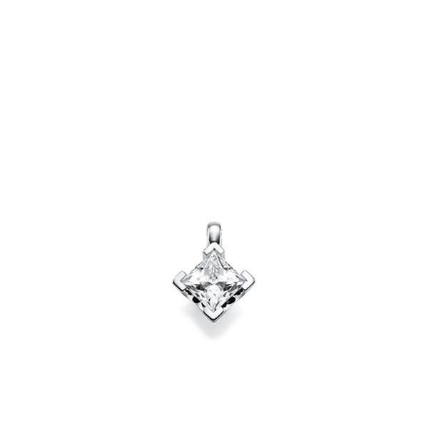 Anhänger in Weissgold 585 mit 1 ct. Prinzess-Diamant tw, vs von acredo - A-UFZEW-W5-1JGHL1Z Anhänger in Weissgold 585 mit 1 ct. Prinzess-Diamant tw, vs von acredo - A-UFZEW-W5-1JGHL1Z