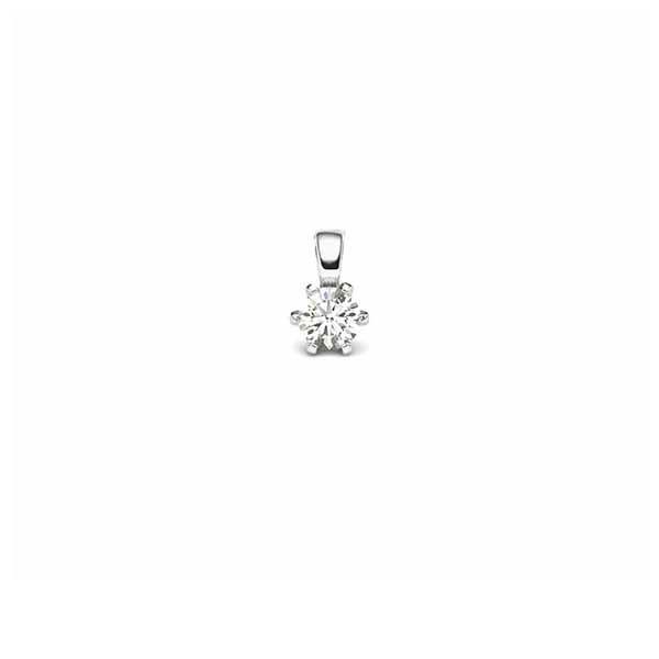 Anhänger in Weissgold 585 mit zus. 0,15 ct. Brillant tw, si von acredo - A-11L0US-W5-1TCM70Z Anhänger in Weissgold 585 mit zus. 0,15 ct. Brillant tw, si von acredo - A-11L0US-W5-1TCM70Z