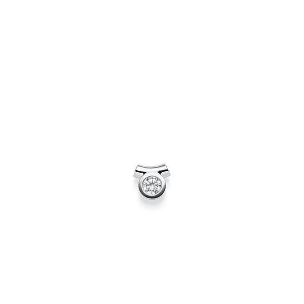 Anhänger in Weißgold 585 mit zus. 0,2 ct. Brillant tw, si von acredo - A-WWZTB-W5-1C7E3GZ Anhänger in Weißgold 585 mit zus. 0,2 ct. Brillant tw, si von acredo - A-WWZTB-W5-1C7E3GZ