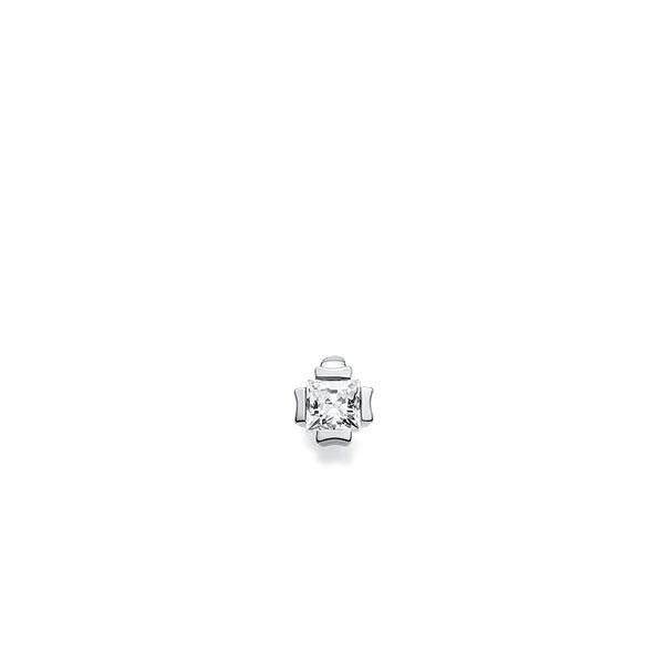 Anhänger in Weissgold 585 mit zus. 0,2 ct. Prinzess-Diamant tw, vs von acredo - A-XEWE6-W5-1KVGB1Z Anhänger in Weissgold 585 mit zus. 0,2 ct. Prinzess-Diamant tw, vs von acredo - A-XEWE6-W5-1KVGB1Z
