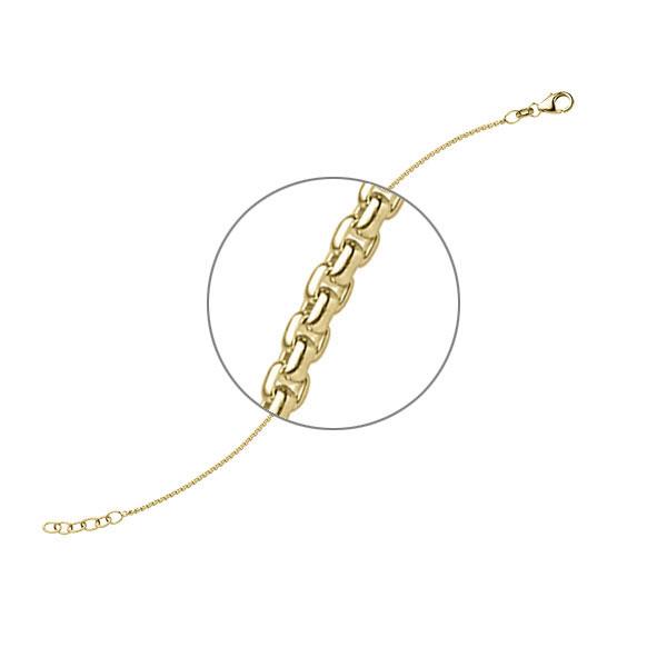 Armband in Gelbgold 585 von acredo - A-ZTZ3J-G5 Armband in Gelbgold 585 von acredo - A-ZTZ3J-G5