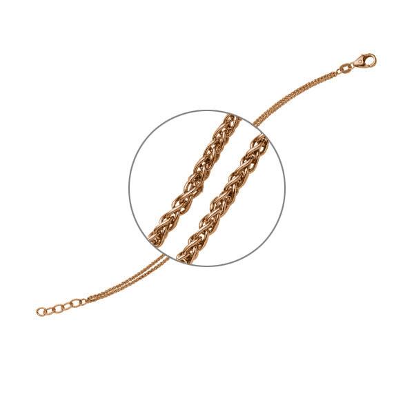 Armband in Rotgold 585 von acredo - A-ZTYVM-R5 Armband in Rotgold 585 von acredo - A-ZTYVM-R5