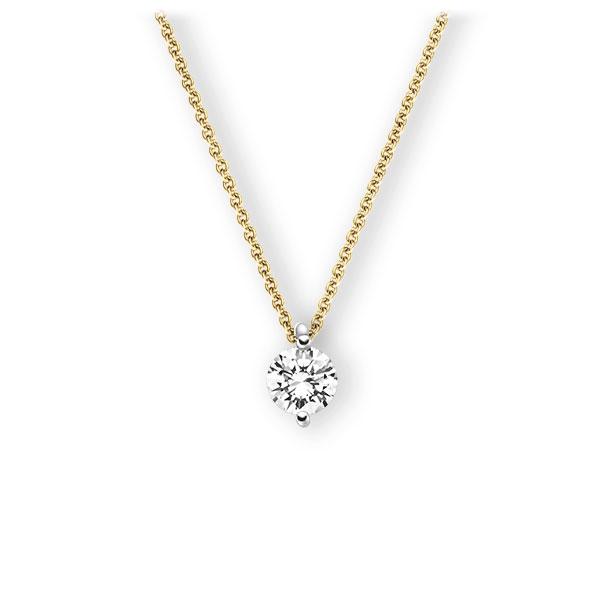 Collier in geelgoud 14 kt. witgoud 14 kt. met 0,7 ct. Briljant tw,vs van Eternal Touch - E-3VBL9-GW5-1IV4Y1Z Collier in geelgoud 14 kt. witgoud 14 kt. met 0,7 ct. Briljant tw,vs van Eternal Touch - E-3VBL9-GW5-1IV4Y1Z