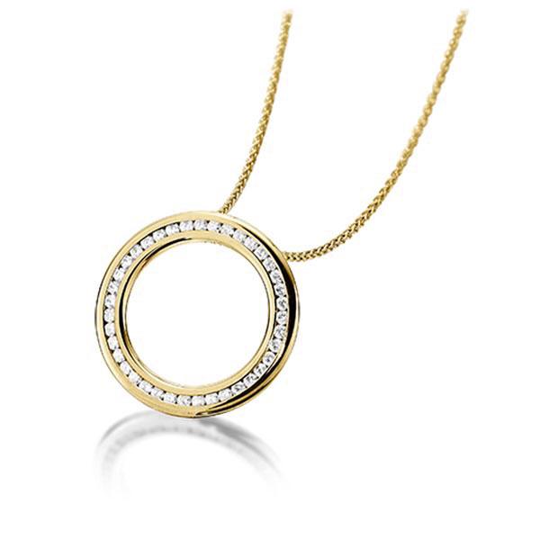 Collier in Gelbgold 585 mit zus. 0,39 ct. Brillant tw, si von acredo - A-T1RUB-G5-1D4NE6Z Collier in Gelbgold 585 mit zus. 0,39 ct. Brillant tw, si von acredo - A-T1RUB-G5-1D4NE6Z
