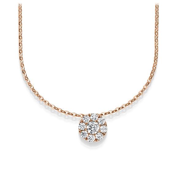 Collier in Rotgold 750 mit zus. 0,3 ct. tw, vs von Steinberg - Q-11QZD1-RR7-1U3CUSZ Collier in Rotgold 750 mit zus. 0,3 ct. tw, vs von Steinberg - Q-11QZD1-RR7-1U3CUSZ
