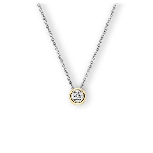 Collier in Weißgold 585 Gelbgold 585 mit 0,5 ct. Brillant tw, vs von 123gold - E-3WJGP-WG5-1IV4L1Z Collier in Weißgold 585 Gelbgold 585 mit 0,5 ct. Brillant tw, vs von 123gold - E-3WJGP-WG5-1IV4L1Z