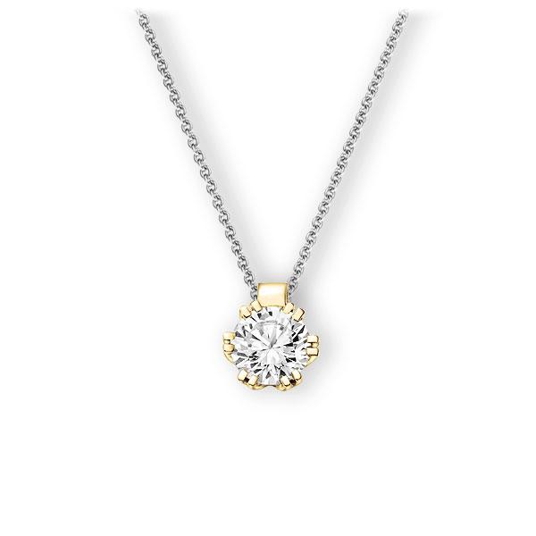 Collier in Weißgold 585 Gelbgold 585 mit 0,7 ct. Brillant tw, vs von 123gold - E-3WILK-WG5-1IV4HLZ Collier in Weißgold 585 Gelbgold 585 mit 0,7 ct. Brillant tw, vs von 123gold - E-3WILK-WG5-1IV4HLZ