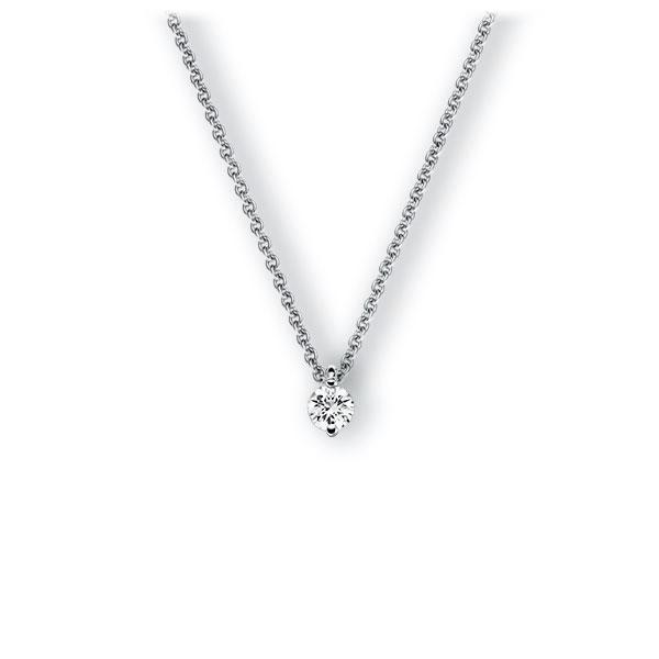 Collier in Weißgold 585 mit 0,3 ct. Brillant tw, vs von 123gold - E-3VBLP-WW5-1IV5RBZ Collier in Weißgold 585 mit 0,3 ct. Brillant tw, vs von 123gold - E-3VBLP-WW5-1IV5RBZ