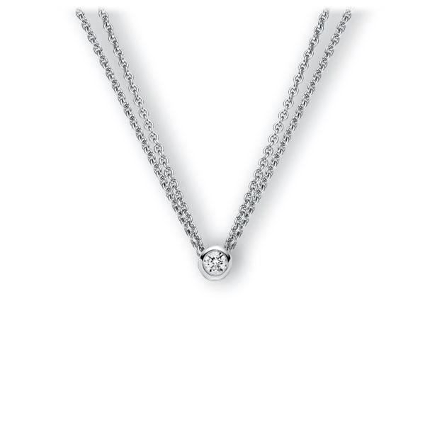 Collier in Weißgold 585 mit 0,3 ct. Brillant tw, vs von 123gold - E-3WJID-WW5-1IV5DGZ Collier in Weißgold 585 mit 0,3 ct. Brillant tw, vs von 123gold - E-3WJID-WW5-1IV5DGZ