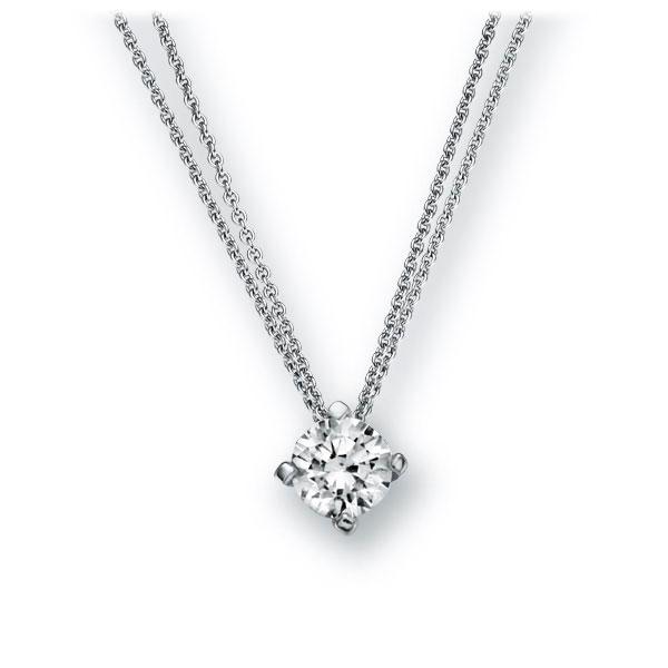 Collier in Weißgold 585 mit 0,5 ct. Brillant tw, vs von 123gold - E-2U7ES-WW5-1IV4KGZ Collier in Weißgold 585 mit 0,5 ct. Brillant tw, vs von 123gold - E-2U7ES-WW5-1IV4KGZ