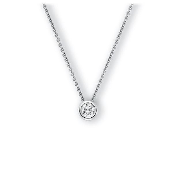 Collier in Weißgold 585 mit 0,5 ct. Brillant tw, vs von 123gold - E-3WJ27-WW5-1IV4L1Z Collier in Weißgold 585 mit 0,5 ct. Brillant tw, vs von 123gold - E-3WJ27-WW5-1IV4L1Z