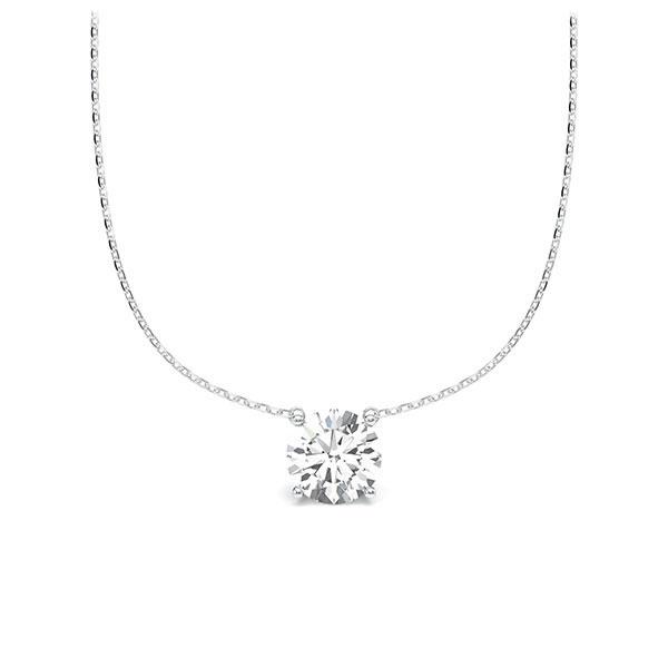 Collier in Weißgold 585 mit 0,5 ct. Brillant tw, vs von Steinberg - Q-ZLLH4-WW5-1IV4KGZ Collier in Weißgold 585 mit 0,5 ct. Brillant tw, vs von Steinberg - Q-ZLLH4-WW5-1IV4KGZ