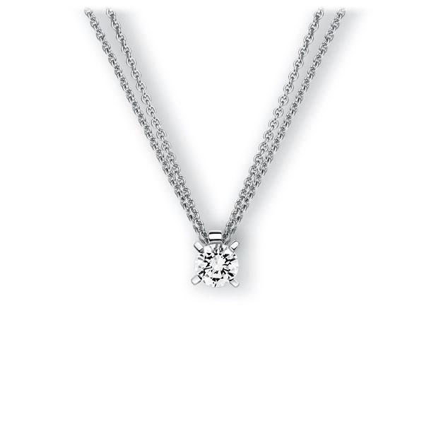 Collier in Weißgold 585 mit 0,7 ct. Brillant tw, vs von 123gold - E-3WI7G-WW5-1IV4J1Z Collier in Weißgold 585 mit 0,7 ct. Brillant tw, vs von 123gold - E-3WI7G-WW5-1IV4J1Z