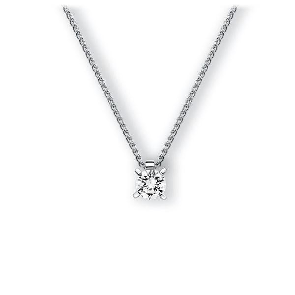 Collier in Weißgold 585 mit 0,7 ct. Brillant tw, vs von 123gold - E-3WIAY-WW5-1IV4J1Z Collier in Weißgold 585 mit 0,7 ct. Brillant tw, vs von 123gold - E-3WIAY-WW5-1IV4J1Z