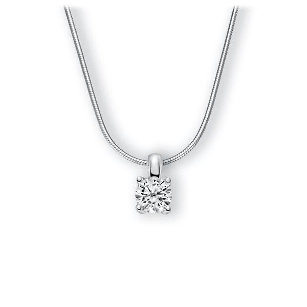 Collier in Weißgold 585 mit 0,7 ct. Brillant tw, vs von 123gold - E-3WIGM-WW5-1IV4J1Z Collier in Weißgold 585 mit 0,7 ct. Brillant tw, vs von 123gold - E-3WIGM-WW5-1IV4J1Z