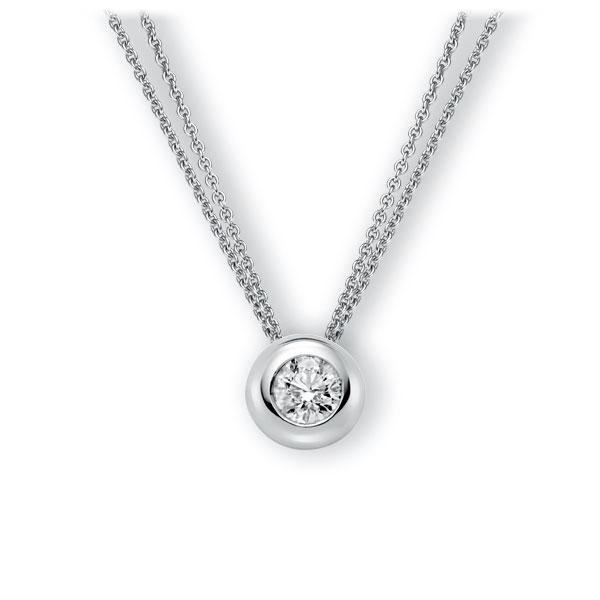 Collier in Weißgold 585 mit 1 ct. Brillant tw, vs von 123gold - E-3WJ8D-WW5-1IV64GZ Collier in Weißgold 585 mit 1 ct. Brillant tw, vs von 123gold - E-3WJ8D-WW5-1IV64GZ