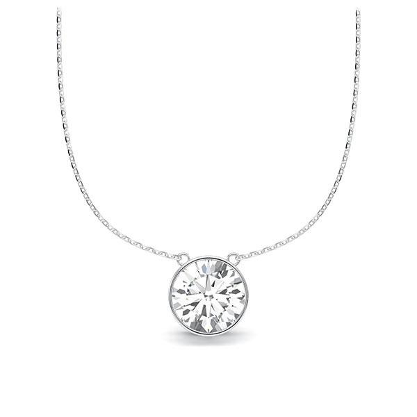 Collier in Weißgold 585 mit 1 ct. Brillant tw, vs von Steinberg - Q-ZLISR-WW5-1IV64GZ Collier in Weißgold 585 mit 1 ct. Brillant tw, vs von Steinberg - Q-ZLISR-WW5-1IV64GZ