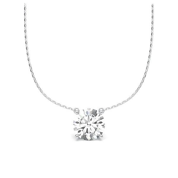 Collier in Weissgold 585 mit 1 ct. Brillant tw, vs von Steinberg - Q-ZLLHT-WW5-1IV6K6Z Collier in Weissgold 585 mit 1 ct. Brillant tw, vs von Steinberg - Q-ZLLHT-WW5-1IV6K6Z