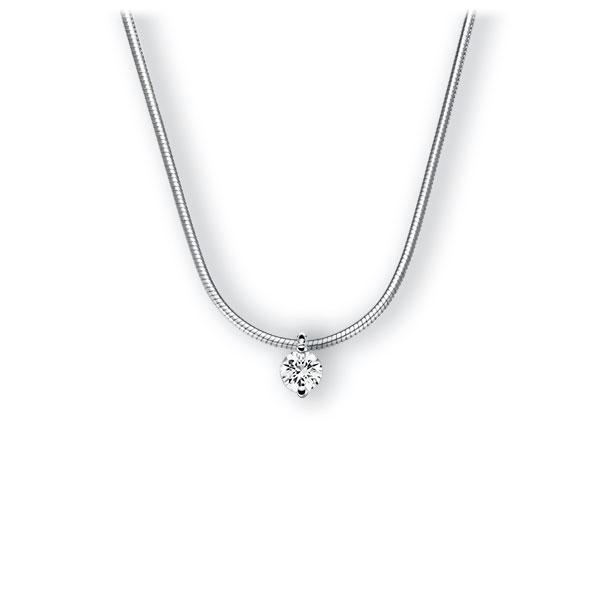 collier in White gold 14K (585/1000) with in total 0,25 ct. brilliant tw,vs by Eternal Touch - E-3VBUQ-WW5-1TNH3Z collier in White gold 14K (585/1000) with in total 0,25 ct. brilliant tw,vs by Eternal Touch - E-3VBUQ-WW5-1TNH3Z