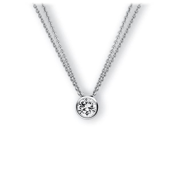 Collier in witgoud 14 kt. met 0,5 ct. Briljant tw,vs van Eternal Touch - E-3VB5Z-WW5-1IV4L1Z Collier in witgoud 14 kt. met 0,5 ct. Briljant tw,vs van Eternal Touch - E-3VB5Z-WW5-1IV4L1Z