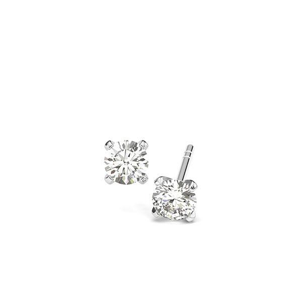 earrings - 4 prongs G158 in White gold 14K (585/1000) with in total 0,5 ct. brilliant tw,si by acredo - A-11JGMG-W5-1Y27FRZ earrings - 4 prongs G158 in White gold 14K (585/1000) with in total 0,5 ct. brilliant tw,si by acredo - A-11JGMG-W5-1Y27FRZ