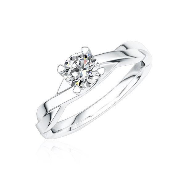 engagement ring in Platinum 950 with 1 ct. brilliant tw,si by Steinberg - Q-J2WDG-W9-1R7K9MZ engagement ring in Platinum 950 with 1 ct. brilliant tw,si by Steinberg - Q-J2WDG-W9-1R7K9MZ