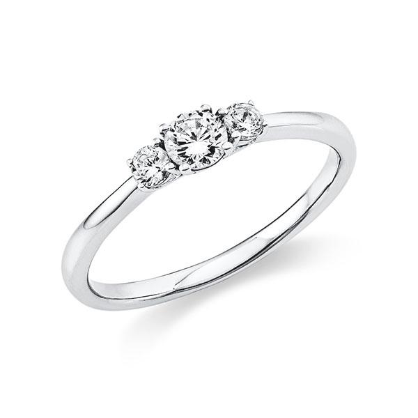 engagement ring in Platinum 950 with in total 0,33 ct. brilliant tw,si - BD-13LQ4T-W9-1XBXD6Z engagement ring in Platinum 950 with in total 0,33 ct. brilliant tw,si - BD-13LQ4T-W9-1XBXD6Z