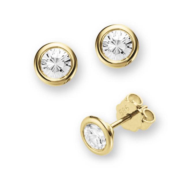 Gladomzetting afgerond in geelgoud 14 kt. met in totaal 0,5 ct. Briljant tw,vs van Eternal Touch - E-2TP6D-G5-3QAJEZ Gladomzetting afgerond in geelgoud 14 kt. met in totaal 0,5 ct. Briljant tw,vs van Eternal Touch - E-2TP6D-G5-3QAJEZ