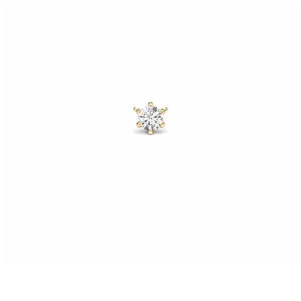 Hanger in geelgoud 14 kt. met in totaal 0,1 ct. Briljant tw/si van acredo - A-11L9J3-G5-1TCM6WZ Hanger in geelgoud 14 kt. met in totaal 0,1 ct. Briljant tw/si van acredo - A-11L9J3-G5-1TCM6WZ