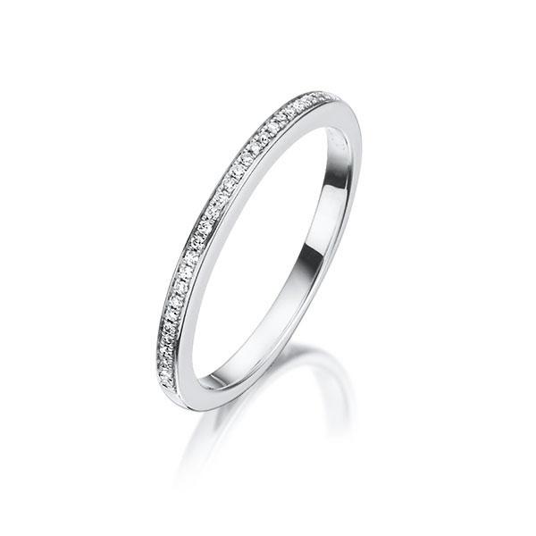 Memoire/Diamantenring in platina 950 met in totaal 0,07 ct. tw,vs van Steinberg - Q-IPUFB-W9-UH7EGZ Memoire/Diamantenring in platina 950 met in totaal 0,07 ct. tw,vs van Steinberg - Q-IPUFB-W9-UH7EGZ