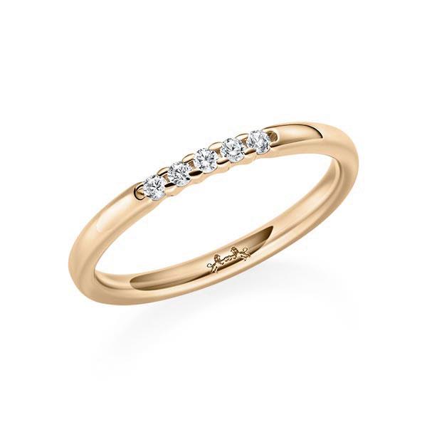 Memoire/Diamantenring in roségoud 14 kt. met in totaal 0,1 ct. Briljant tw/si van Steinberg - Q-11QPM1-E5-1U0JQ4Z Memoire/Diamantenring in roségoud 14 kt. met in totaal 0,1 ct. Briljant tw/si van Steinberg - Q-11QPM1-E5-1U0JQ4Z