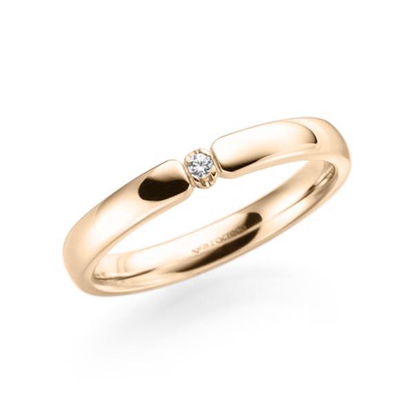 Memoire/Diamantenring in Signature Gold 585 met in totaal 0,01 ct. Briljant tw,vs van acredo - A-7X1TW-X5-1T5X7WZ Memoire/Diamantenring in Signature Gold 585 met in totaal 0,01 ct. Briljant tw,vs van acredo - A-7X1TW-X5-1T5X7WZ