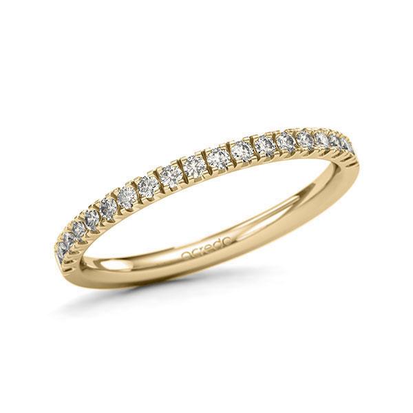 Memoire/Diamantring in Gelbgold 585 halbausgefasst mit zus. 0,285 ct. Brillant tw, si von acredo - A-11QGI8-G5-1U0KQXZ Memoire/Diamantring in Gelbgold 585 halbausgefasst mit zus. 0,285 ct. Brillant tw, si von acredo - A-11QGI8-G5-1U0KQXZ