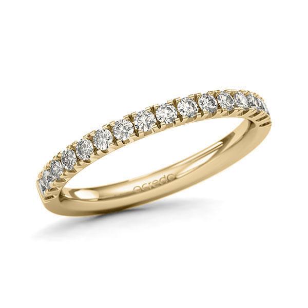 Memoire/Diamantring in Gelbgold 585 halbausgefasst mit zus. 0,48 ct. Brillant tw, si von acredo - A-11QGIB-G5-1U0LI0Z Memoire/Diamantring in Gelbgold 585 halbausgefasst mit zus. 0,48 ct. Brillant tw, si von acredo - A-11QGIB-G5-1U0LI0Z