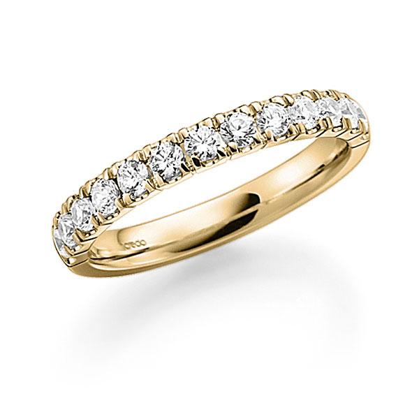Memoire/Diamantring in Gelbgold 585 halbausgefasst mit zus. 0,84 ct. Brillant tw, vs von acredo - A-7XWZL-G5-9T1V1Z Memoire/Diamantring in Gelbgold 585 halbausgefasst mit zus. 0,84 ct. Brillant tw, vs von acredo - A-7XWZL-G5-9T1V1Z