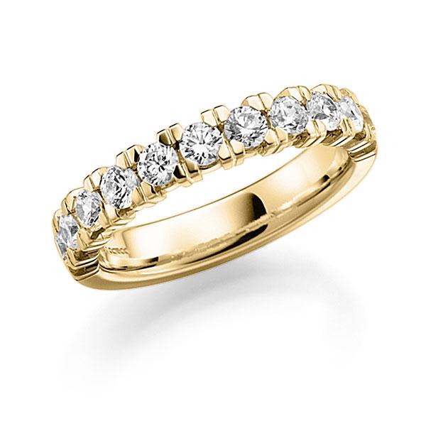 Memoire/Diamantring in Gelbgold 585 halbausgefasst mit zus. 0,99 ct. Brillant tw, vs von acredo - A-7YCQ6-G5-9T26RZ Memoire/Diamantring in Gelbgold 585 halbausgefasst mit zus. 0,99 ct. Brillant tw, vs von acredo - A-7YCQ6-G5-9T26RZ